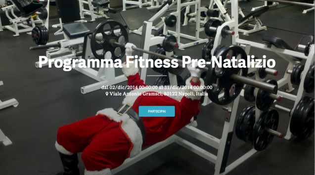 Programma Fitness Natalizio